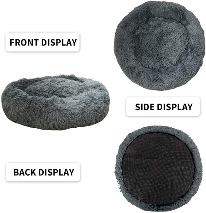 Nisrada Dog Bed for Small Medium Large Dogs, 27 inch Calming Dogs Bed, - Image 4