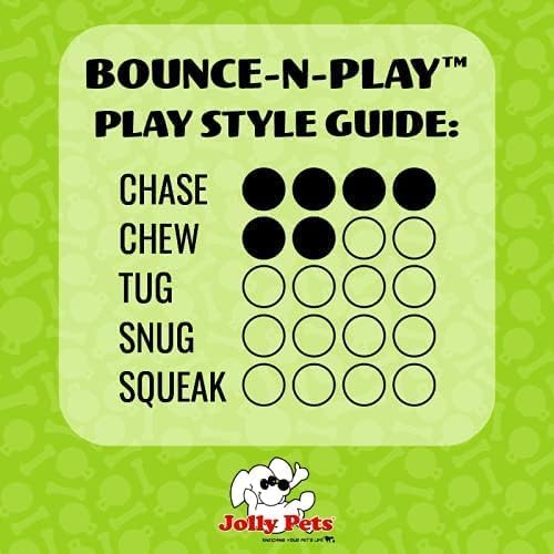 Jolly Pets Bounce-n-Play Dog Toy Ball, 4.5 Inches/Small, Model Number: 2545 OR - Image 4