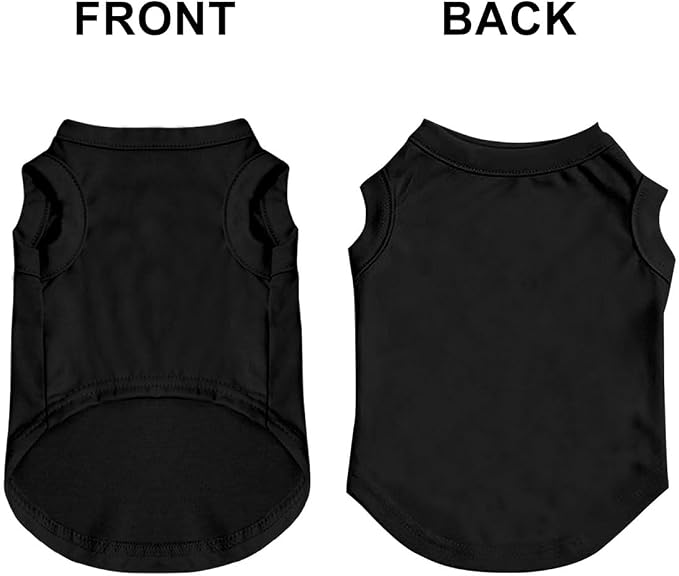 Black Dog Shirt Custom Pet T Shirts - Image 2