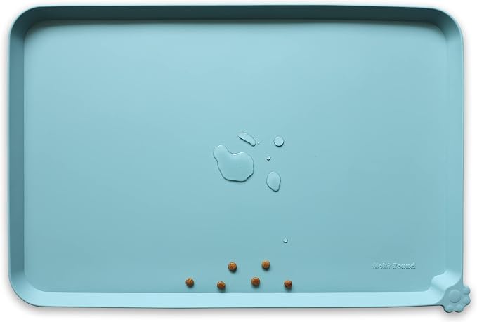 Hoki Found L Silicone Non Slip Pet Food Tray by Hoki+Found