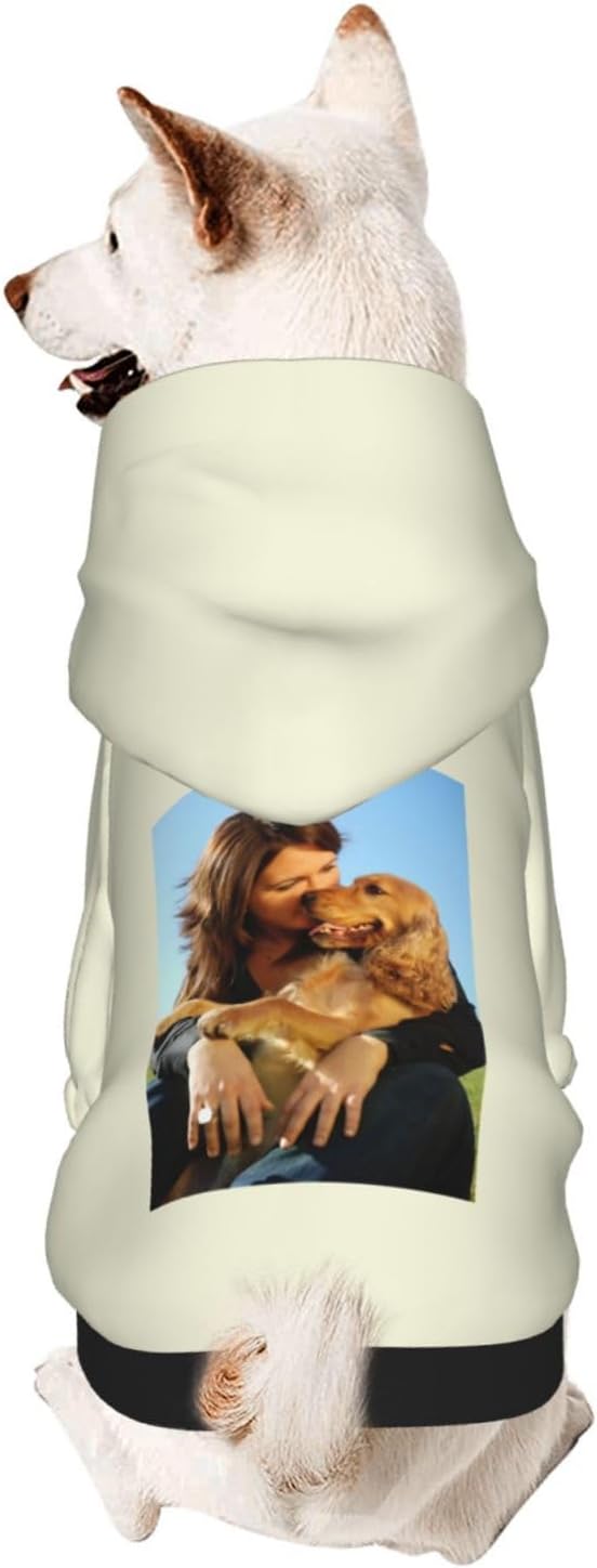 Custom Dog Hoodie Add Your Design Soft & Warm Personalized Photo Text Logo Name - Image 4