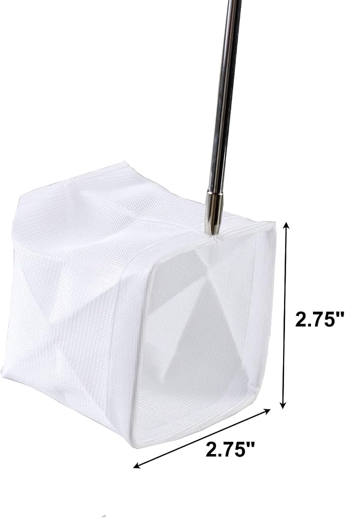 AQUANEAT Small Fish Tank Shrimp Net, Aquarium Debris Cleaning Tools, - Image 5