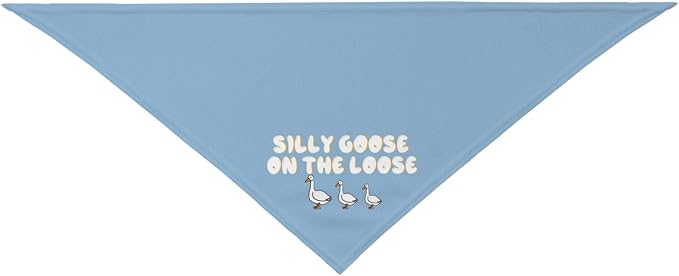 Silly Goose on The Loose Triangle Dog Bandana, Summer Bandana Funny Triangle - Image 9