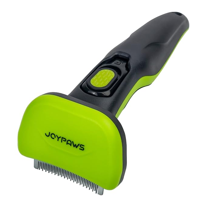 Upgraded Pet Self Cleaning Curved Deshedding Tool, Effectively Reduces Shedding by PetSuppliesManufacturer