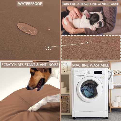 Dog Bed Cover Waterproof Replacement Machine Washable Covers for Dog