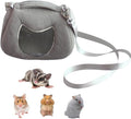 Small Pet Carrier Bag with Adjustable Shoulder Strap Hamster Travel Cage by Copfeu