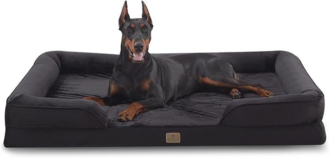 Bedfolks Orthopedic Dog Bed XXL, Waterproof Dog Sofa Bed by Bedfolks
