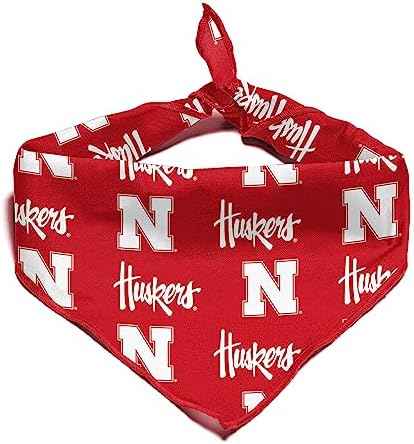 Nebraska Cornhuskers Officially Licensed Bandana for Dogs and Cats
