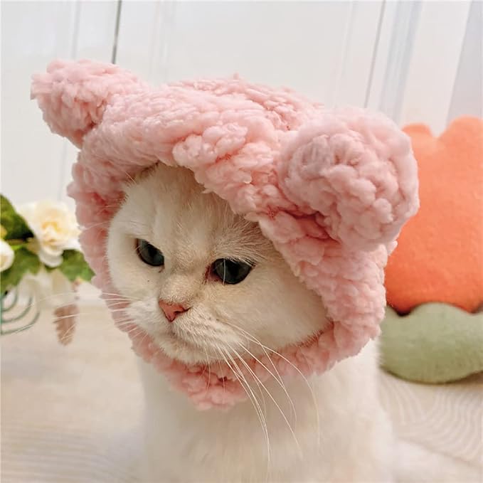 JOICEE Cute Cat Costume Warm Bear Hat - Image 4