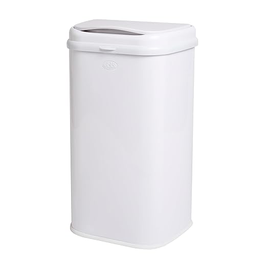 Ubbi Stainless Steel Venti Diaper Pail, Odor Locking, No Special Bag Required by Ubbi