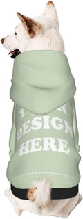 Personalized Chihuahua Dog Hoodie, Custom Pet Warm Sweatshirt Costume by KMITBPN