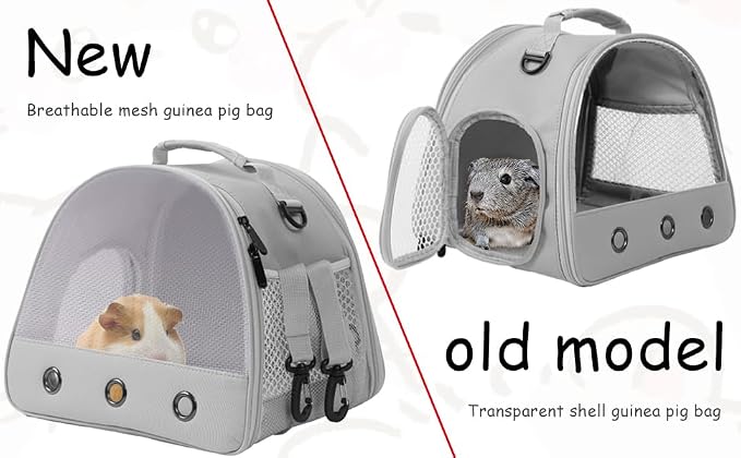 Guinea Pig Carrier Backpack, Bunny Rat Bird - Image 2