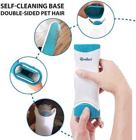 Pet Hair Remover: Reusable Dog Cat Lint Brush for Couch Furniture