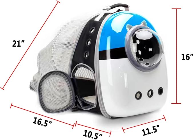 Expandable Cat Carrier Backpack, Backpack - Image 2
