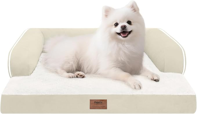 Small Dog Bed Orthopedic Washable Cat Bed Memory Foam Small Couch Sofa Indoor by Mekiy