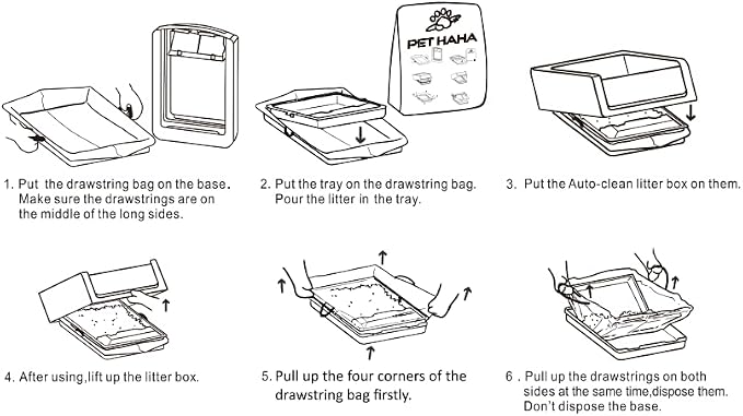 Crystal Cat Litter and Disposable Litter Trays 5 Sets Compatible - Image 8