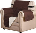 H.VERSAILTEX Reversible Chair Cover Furniture Protector Anti-Slip Couch Cover by HVERSAILTEX