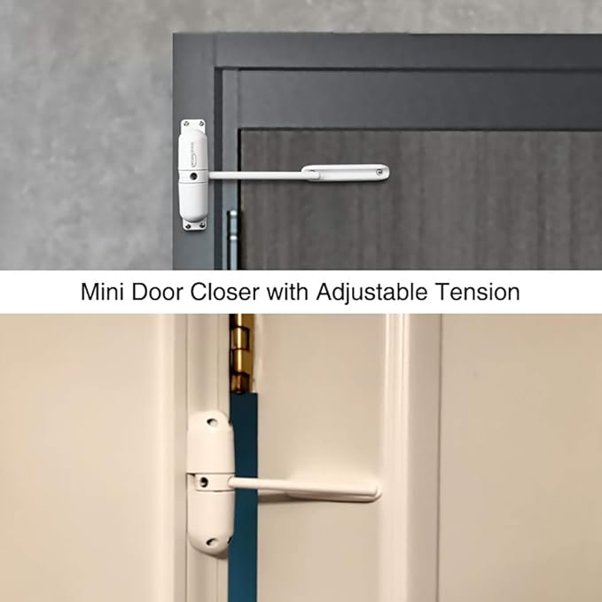 Safety Spring Door Closers, Adjustable Closing Door Hinge, Automatic Stopper - Image 4