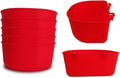 5 Pack Cage Cups Chicken Birds Feeder Water Bowl 25 OZ Rabbit Feeding Watering by ORIBUKI