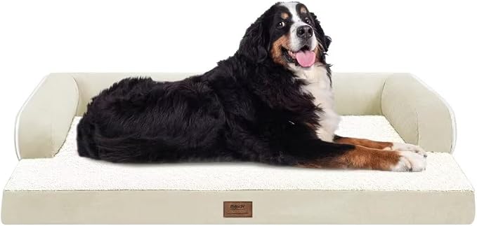 Large Dog Bed Orthopedic Washable by Mekiy