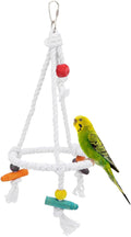 Hypeety Pet Bird Parrot Swing by Hypeety