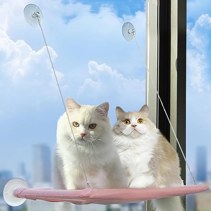 Cat Window Perch Suction Cups Cat Window Hammock Space Saving Window Seat by JinRui-T