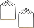2 Pack Hummingbird Swing Metal Frame Hummingbird Perch Wild Bird Swing by Aelean