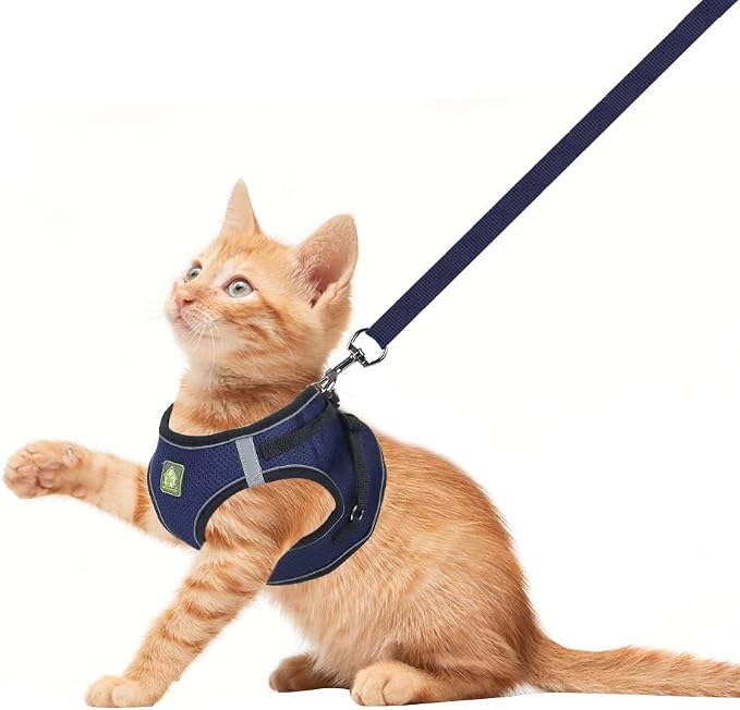 FEimaX Dog Harness and Leash Set, No Pull Breathable Soft Mesh Puppy Vest - Image 2