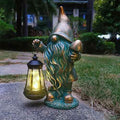 JOYBEE Garden Statues Gnomes with Solar Lantern Outdoor Decor-Gnomes