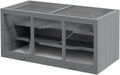 Natural Wood Small Animal Habitat with Multiple Levels - GlobalHabitat Supply