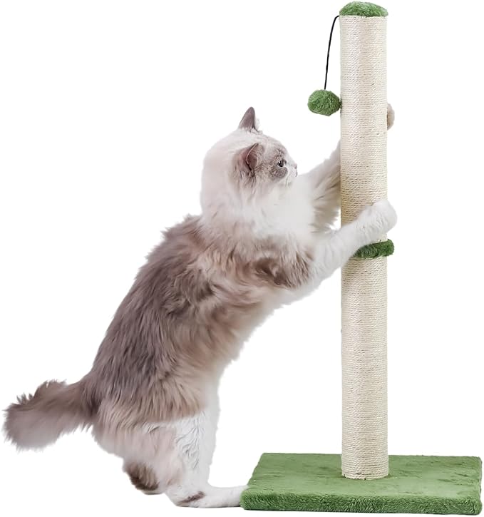 Dimaka Tall Cat Scratching Post, Claw Scratcher - Image 3