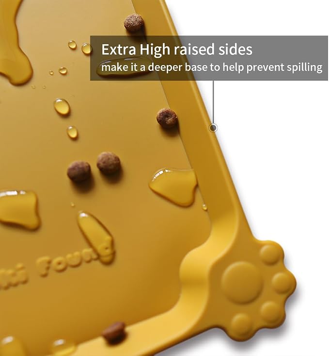 Hoki Found L Silicone Non Slip Pet Feeding Mats - Image 2