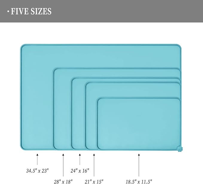 Waterproof Pet Feeding Mat - Image 2