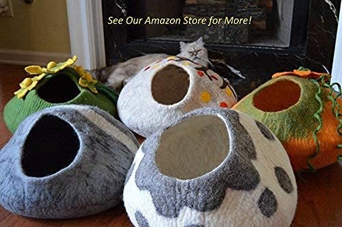 Wool Cat Toys - Silent Felt Balls - Image 6