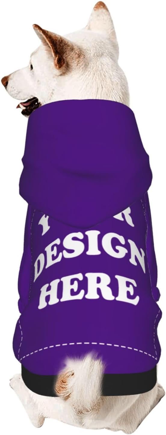 Dog Costume, Custom Dog Hoodie, Dog Name Costume Holiday Pet Pajamas Outfit by KMITBPN