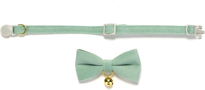 2 Pack Soft Corduroy Cat Collars - Image 5