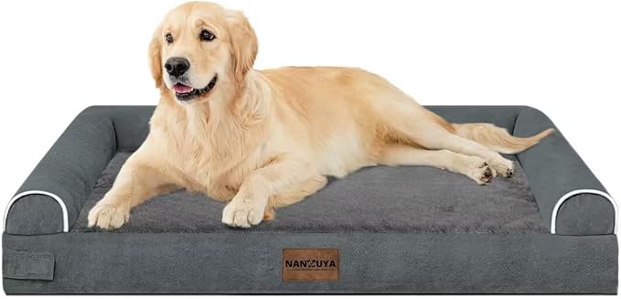 Large Dog Bed Orthopedic Washable: Beds Bolster XL Bed Big XLarge Dogs Memory - Image 9