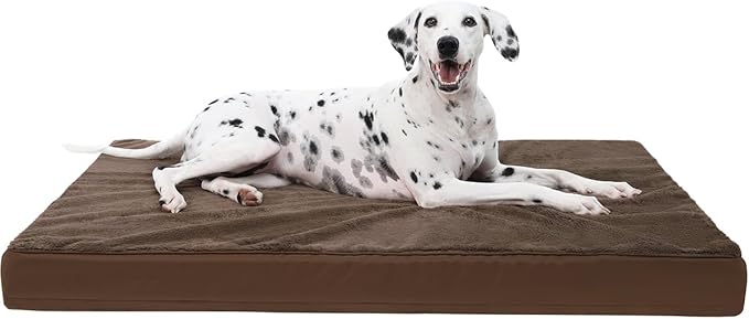 KSIIA Orthopedic Dog Bed Crate Waterproof Pet Mats by KSIIAPetProducts