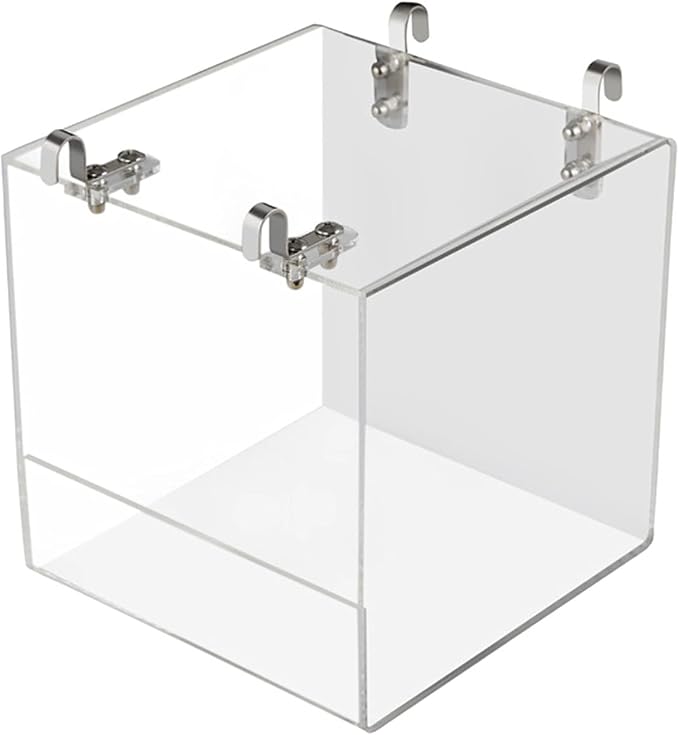 Hanging Bird Bath Cube Bird Bathtub Bath Shower Box Bowl Cage Accessory - Image 2
