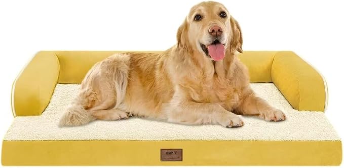Large Dog Bed Orthopedic Washable | Beds Bolster Pet | XL Large Big Dogs | by Mekiy