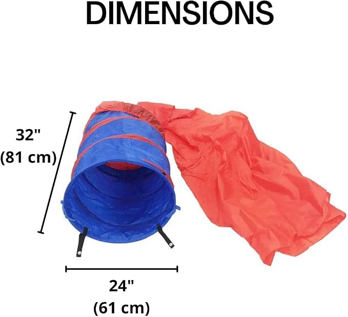 Midlee Dog Agility Chute Tunnel Training Equipment - Image 8