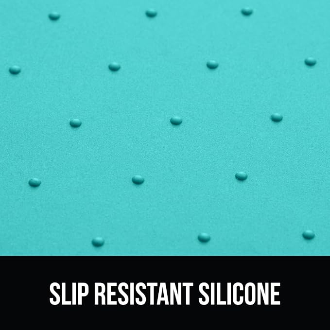 GORILLA GRIP 100% Waterproof Raised Edge BPA Free Silicone Pet Feeding Mat - Image 4