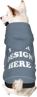 Personalized Chihuahua Dog Hoodie, Custom Pet Warm Sweatshirt Costume by KMITBPN