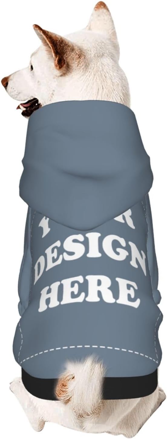 Personalized Chihuahua Dog Hoodie, Custom Pet Warm Sweatshirt Costume by KMITBPN