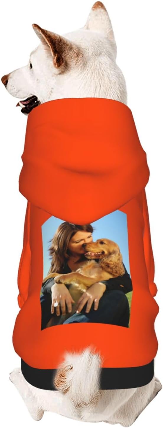 Custom Dog Hoodie Add Your Design Soft & Warm Personalized Photo Text Logo Name - Image 4