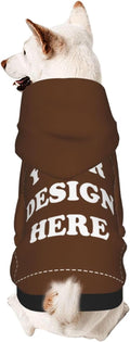 Personalized Chihuahua Dog Hoodie, Custom Pet Warm Sweatshirt Costume by KMITBPN