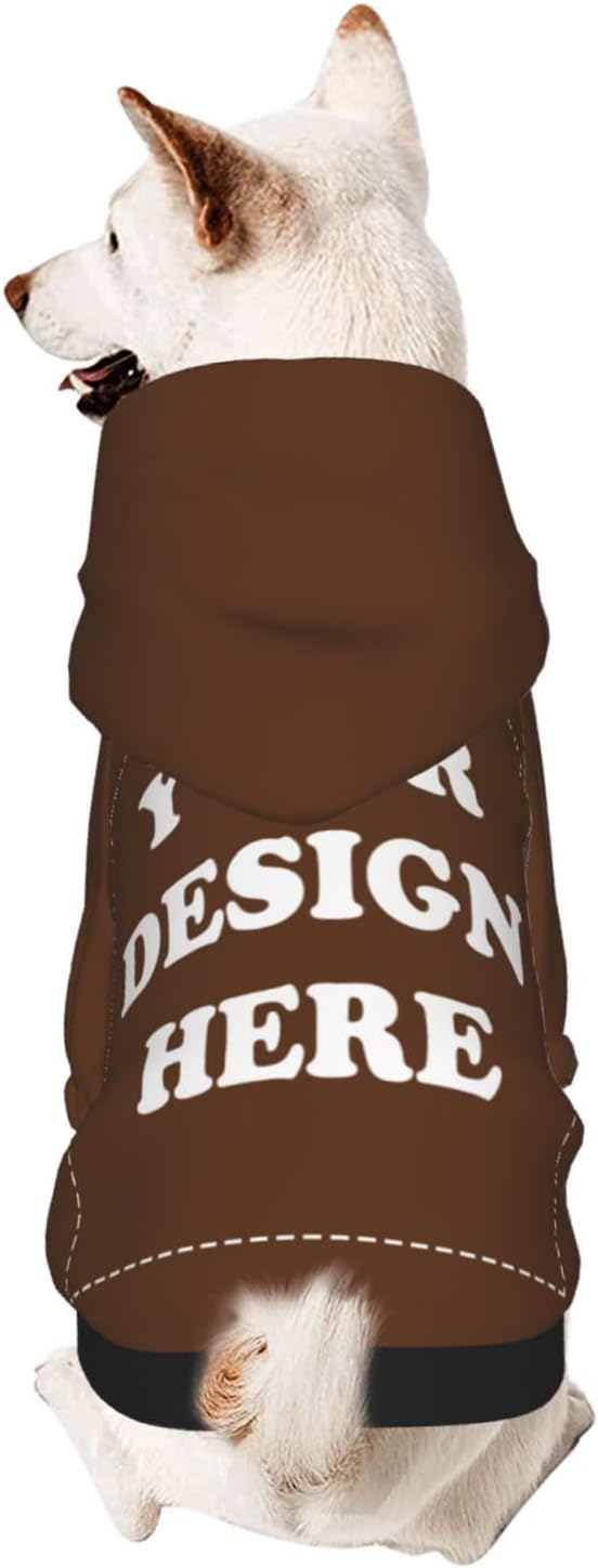 Personalized Chihuahua Dog Hoodie, Custom Pet Warm Sweatshirt Costume by KMITBPN