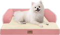 Small Dog Bed Orthopedic Washable Cat Bed Memory Foam Small Couch Sofa Indoor by Mekiy