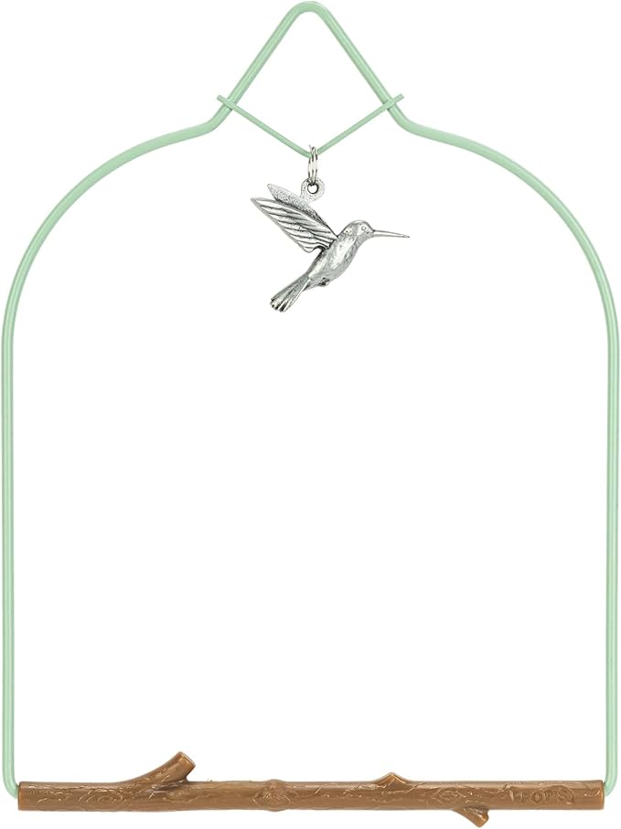Pop's Birding Hummingbird Swing, USA Made Original Charm Humming Bird Swing by PopsBirding