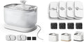 PETLIBRO Cat Water Fountain + PETLIBRO Genuine 4 Packs Filters, Cat Fountain by PETLIBRO